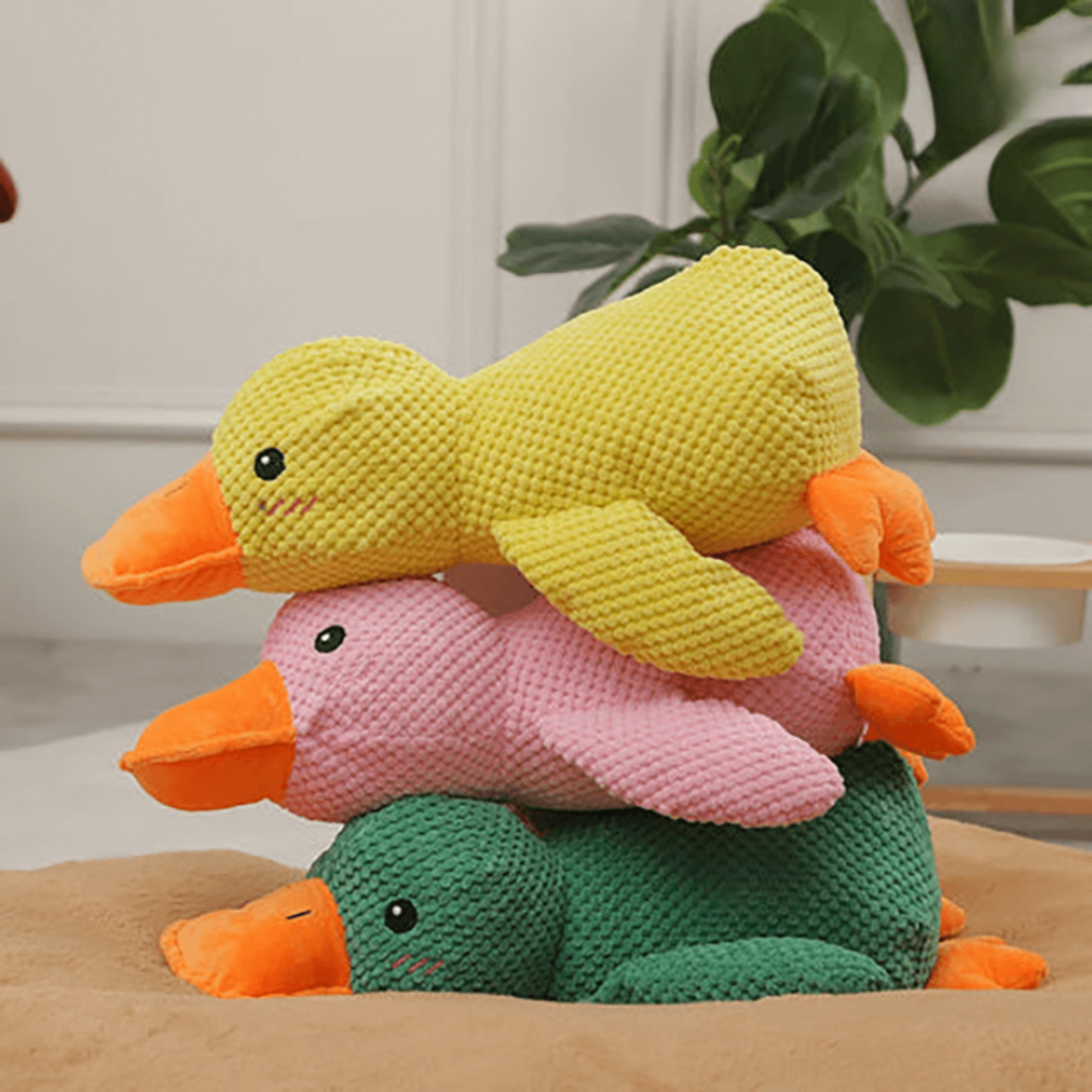 🐾 QuackPal™ – Sjov og blød ven til din hund