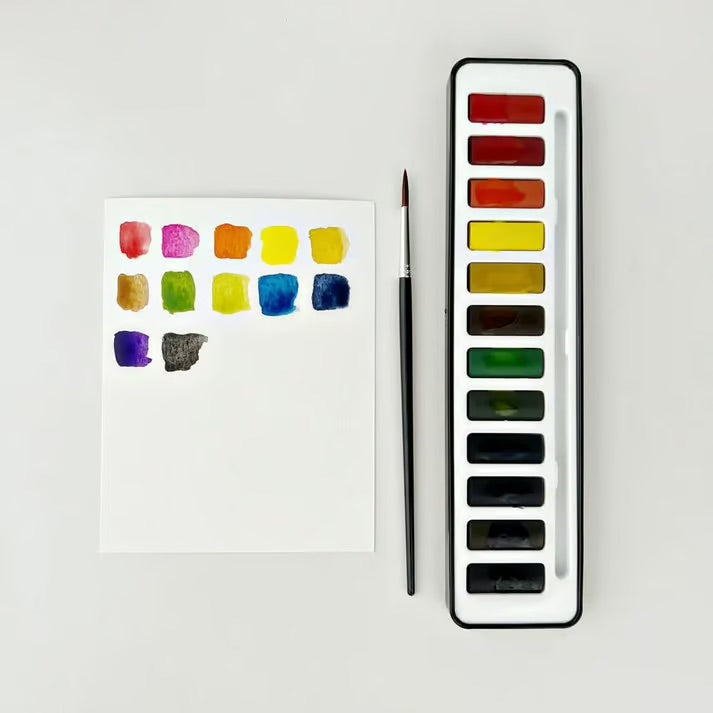 🪷 AquarelleArt™ – Farver, der flyder, skaber kunst uden grænser