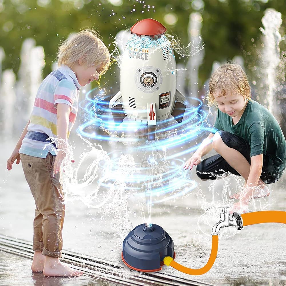 RocketSplash™ - Den flyvende vandraket til endeløs sommerleg!