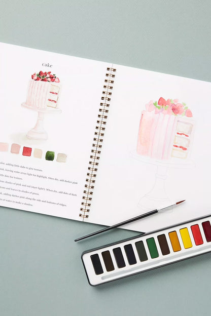 🪷 AquarelleArt™ – Farver, der flyder, skaber kunst uden grænser
