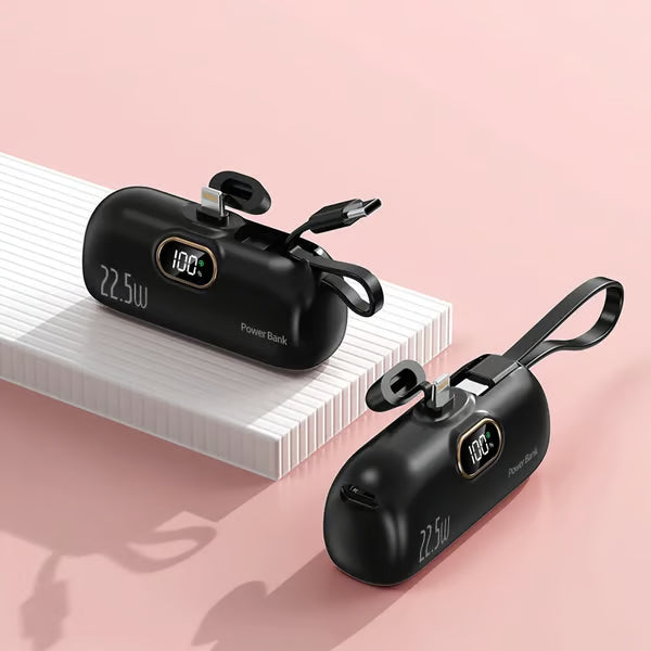 🔋 ChargeGo™ – Let, kompakt og kraftfuld – perfekt til hverdagen.