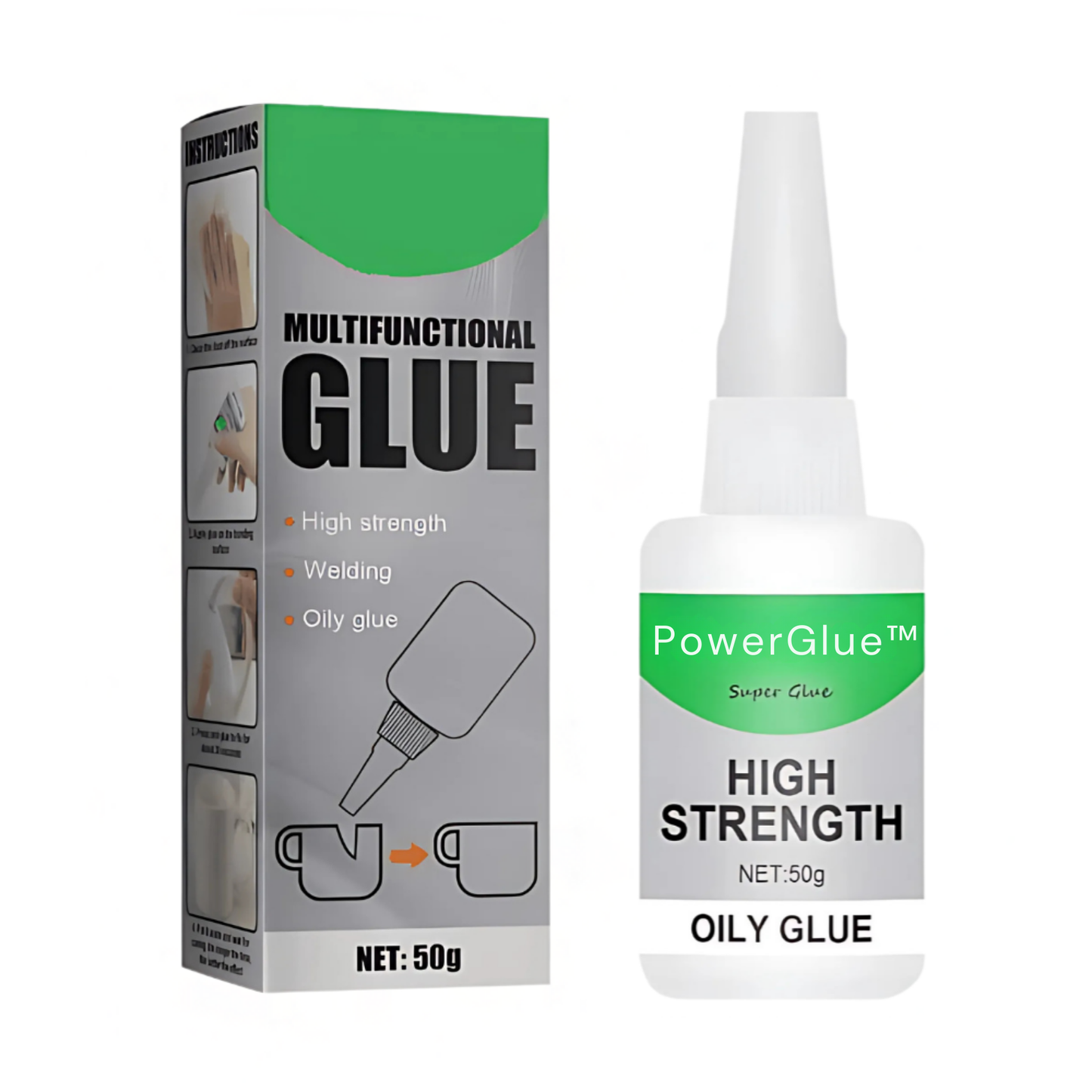 💥 PowerGlue™ – Den lille tube med den store styrke