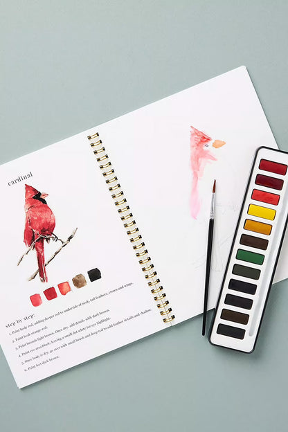 🪷 AquarelleArt™ – Farver, der flyder, skaber kunst uden grænser