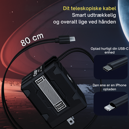 Chargex™ GaN - Turbohastighed til alle dine USB-C enheder