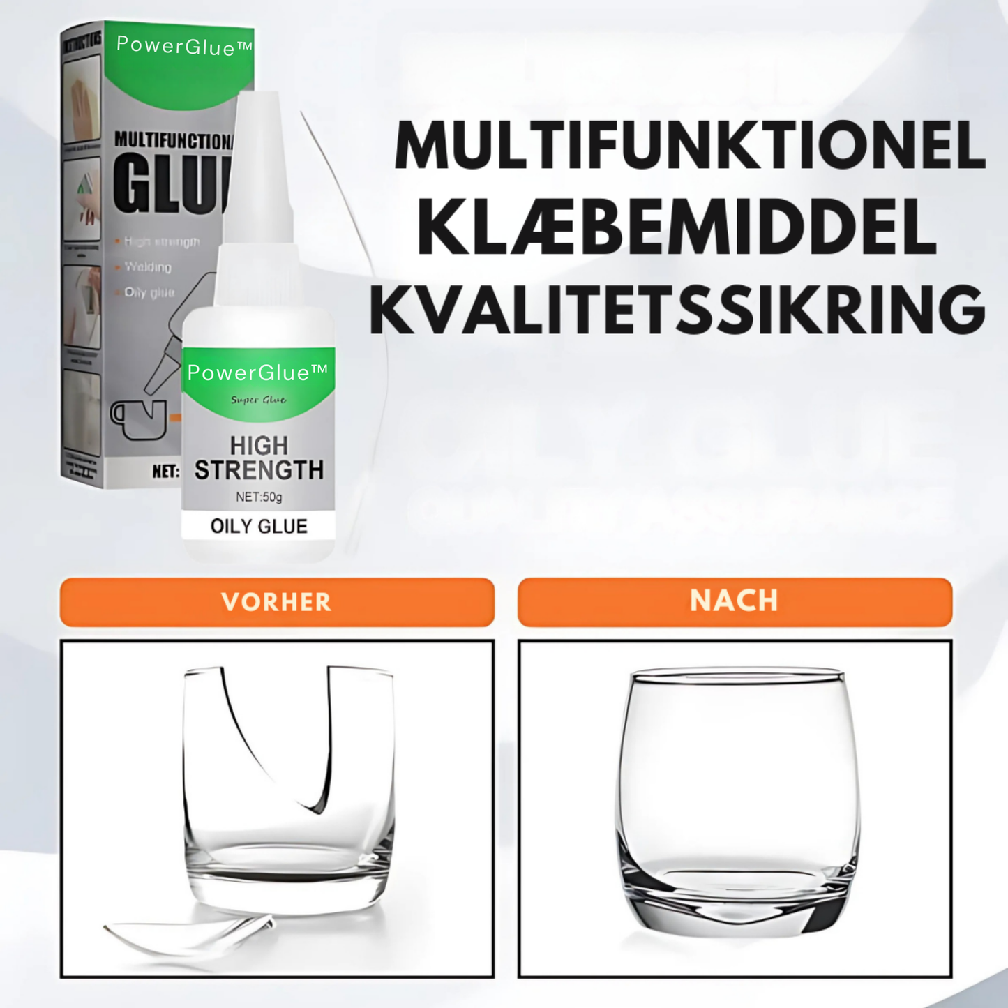 💥 PowerGlue™ – Den lille tube med den store styrke