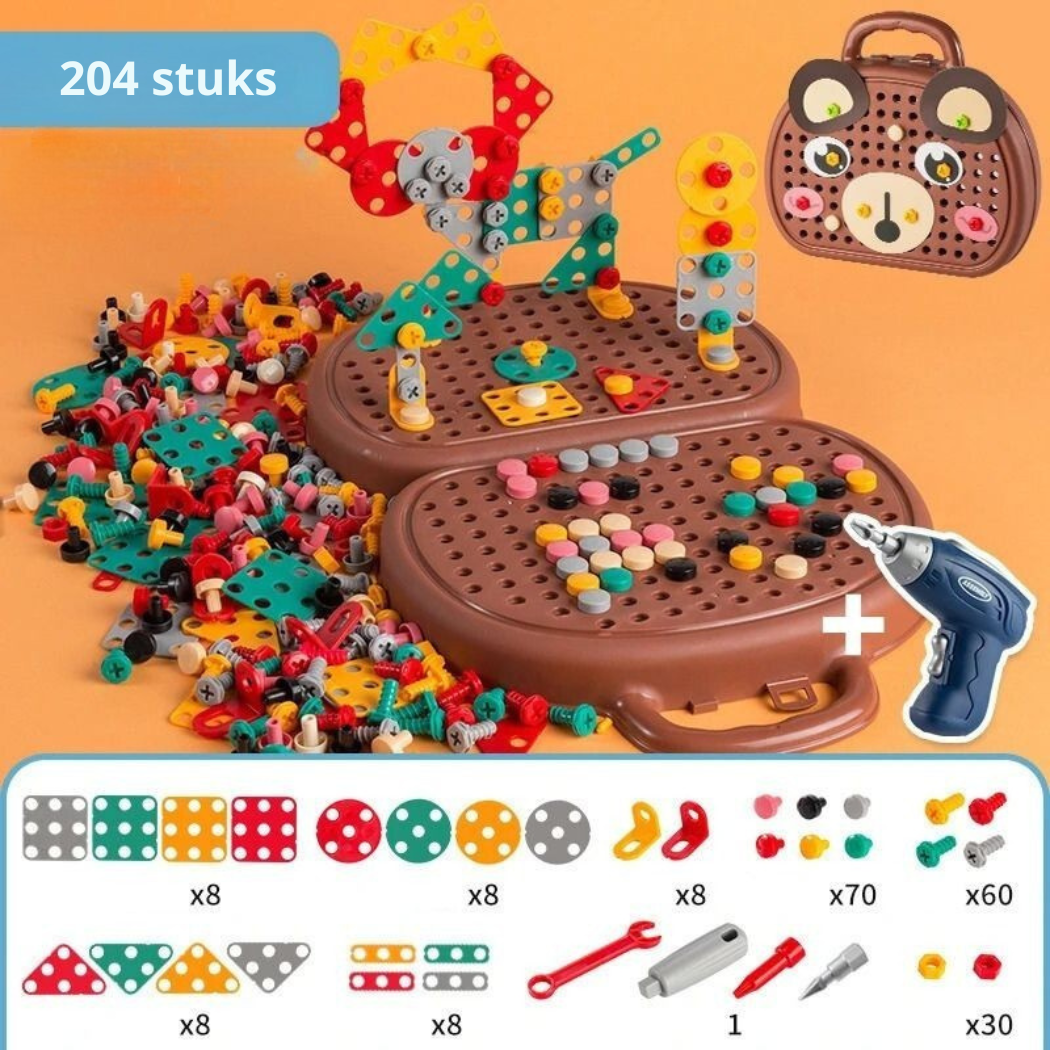 🧩 BuildBuddy™ – Styrk dit barns fantasi og selvtillid gennem leg