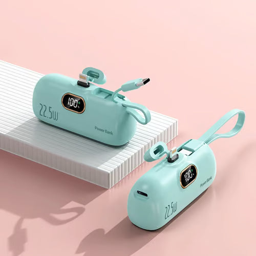 🔋 ChargeGo™ – Let, kompakt og kraftfuld – perfekt til hverdagen.