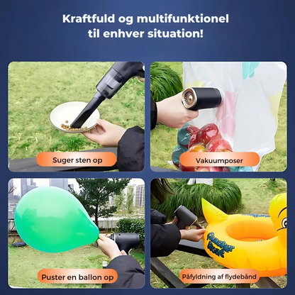 🌀 VacuumPro™ – Kompakt kraft – støvsug hvor som helst med lethed.