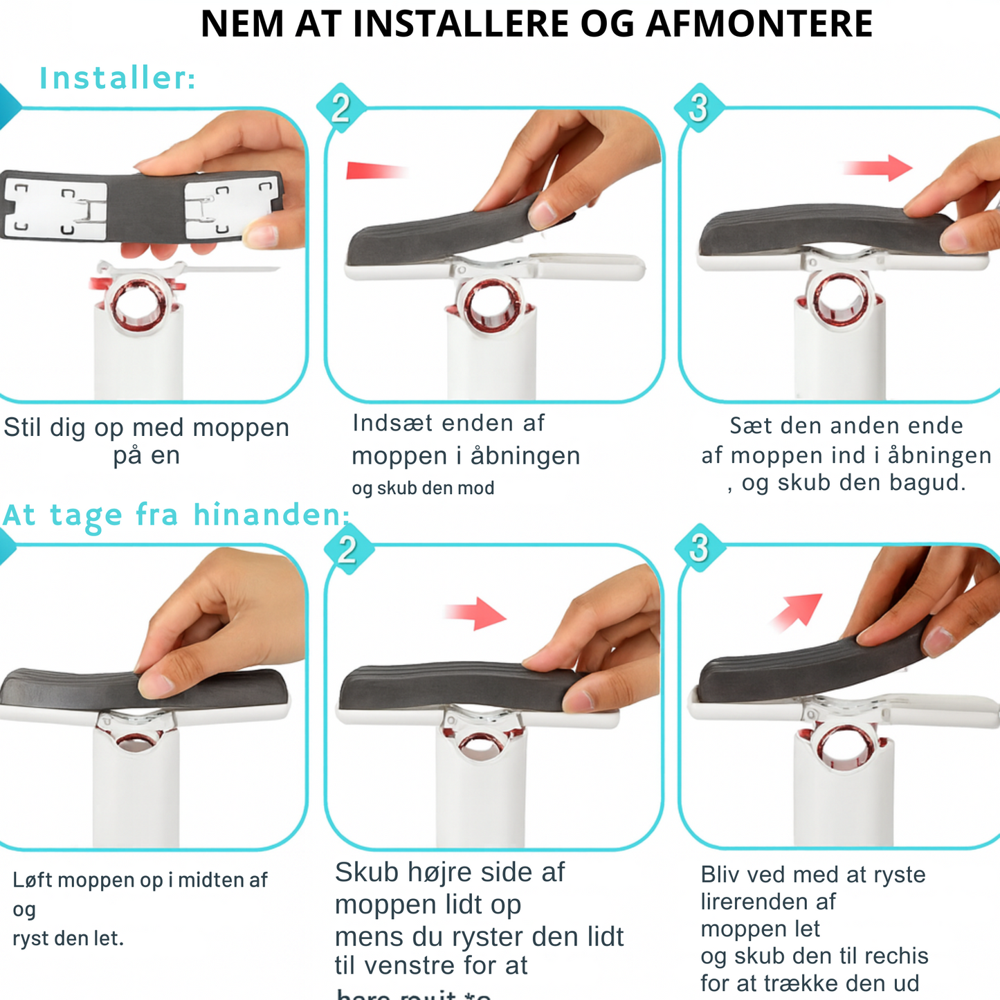 🧹 SwiftMop™ – Din kompakte hjælper til et fejlfrit hjem