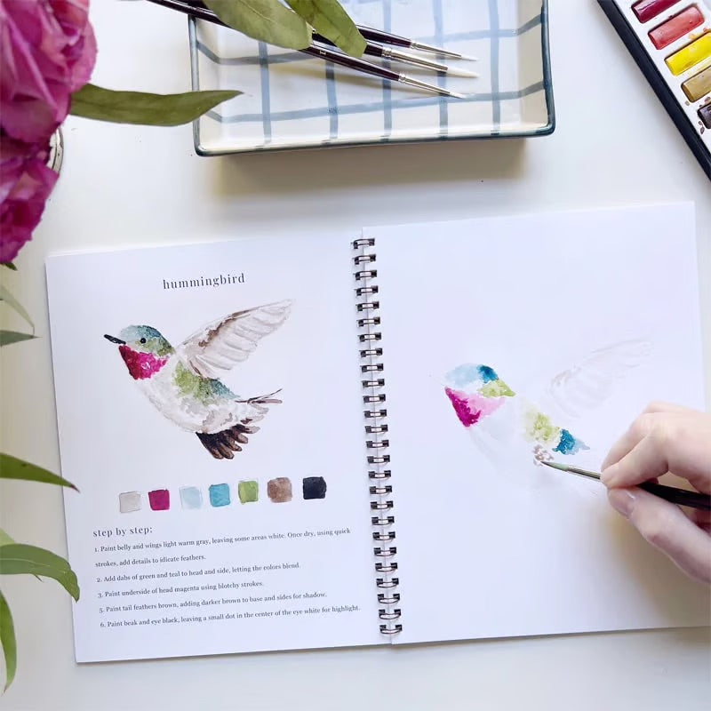 🪷 AquarelleArt™ – Farver, der flyder, skaber kunst uden grænser