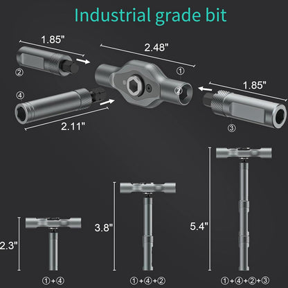 🧰 HandySet™ – Din alt-i-én løsning til hver skrue.