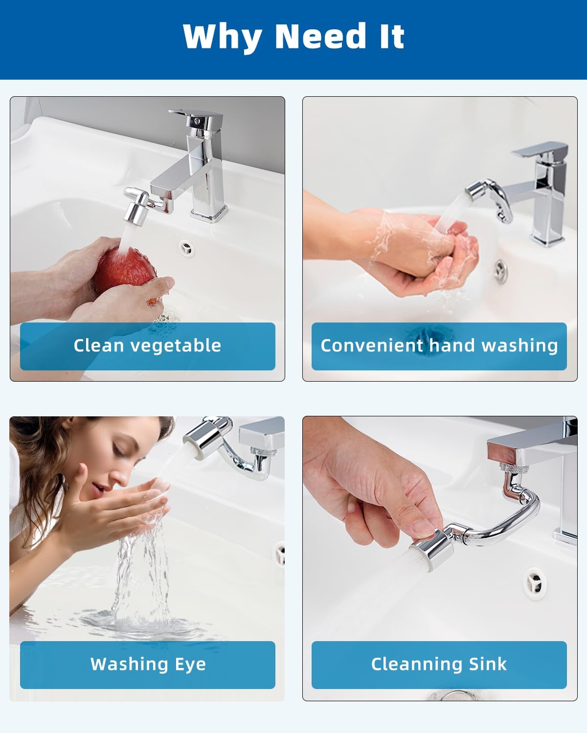 🚰 AquaSpin™ – Fra opvask til skyl – én hane gør det hele