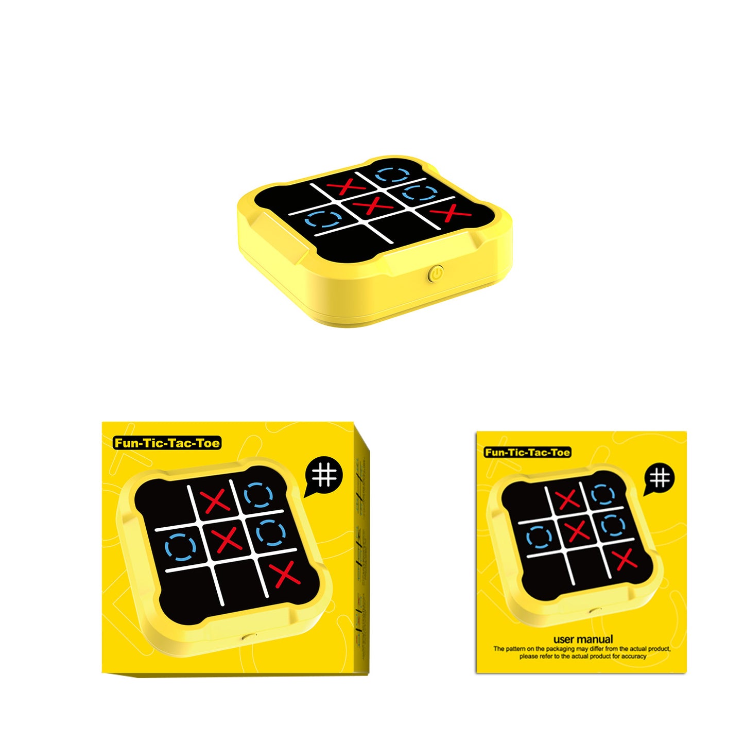 🔲 SmartTic™ Tic-Tac-Toe 2.0 – Klassikeren, Men Smart & Spændende