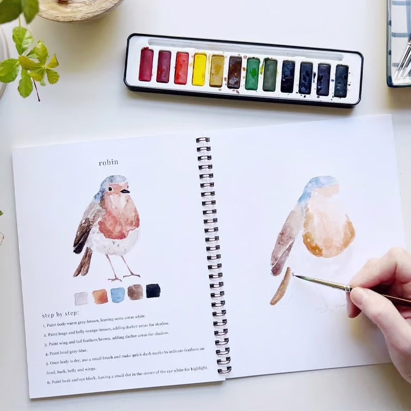 🪷 AquarelleArt™ – Farver, der flyder, skaber kunst uden grænser