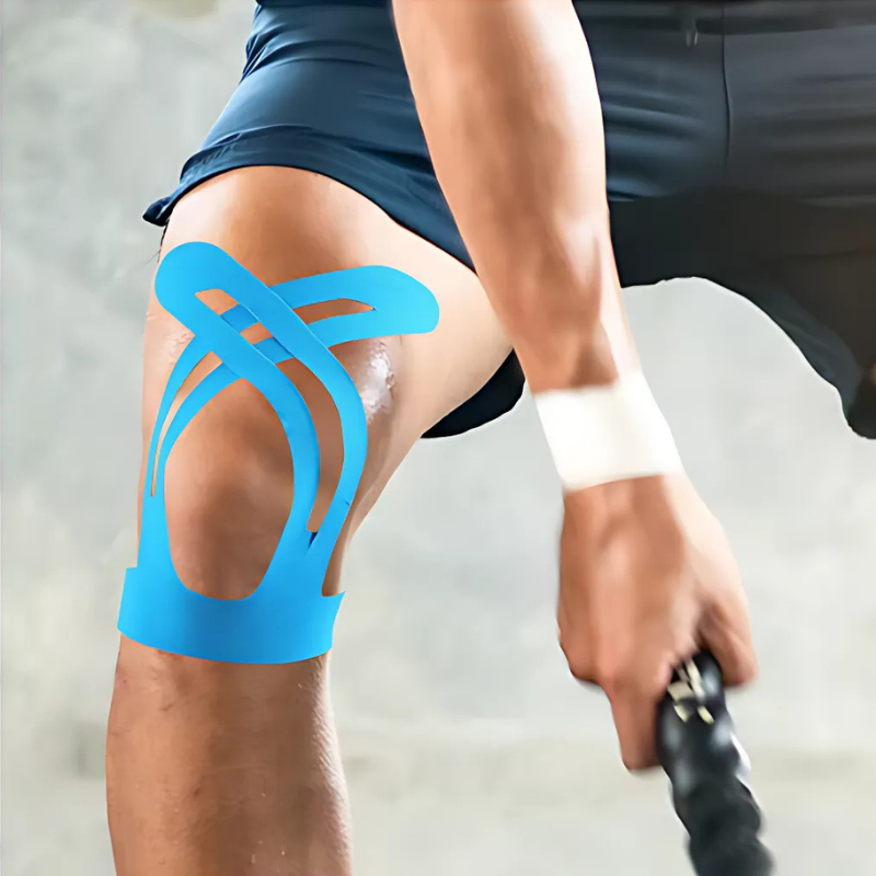 🦵 KneeFlex™ – Fleksibel tape, der følger dine bevægelser| 10+10 Gratis