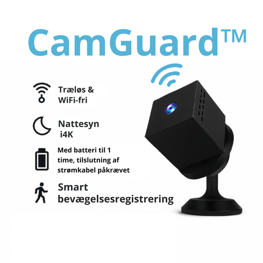 🌐 CamGuard™ – Din pålidelige partner til sikkerhed indenfor og udenfor