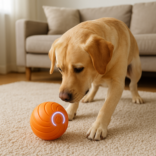 🐶 WoofVibe™ – Holder din hund underholdt i timevis. 1+1 GRATIS