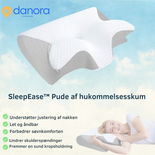 💤 SleepEase™ – Ergonomisk komfort, sov bedre, vågn friskere.