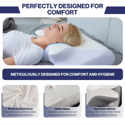 💤 SleepEase™ – Ergonomisk komfort, sov bedre, vågn friskere.
