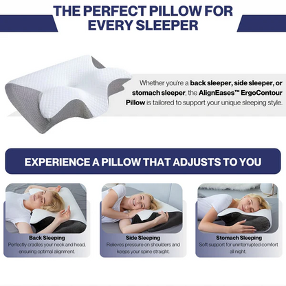 💤 SleepEase™ – Ergonomisk komfort, sov bedre, vågn friskere.