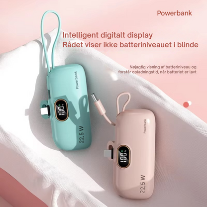 🔋 ChargeGo™ – Let, kompakt og kraftfuld – perfekt til hverdagen.