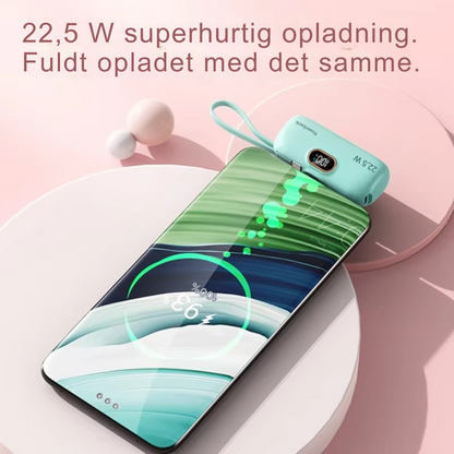 🔋 ChargeGo™ – Let, kompakt og kraftfuld – perfekt til hverdagen.