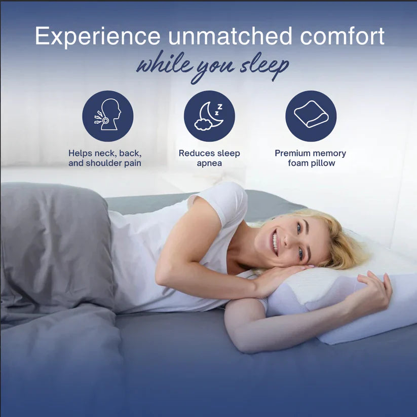 💤 SleepEase™ – Ergonomisk komfort, sov bedre, vågn friskere.
