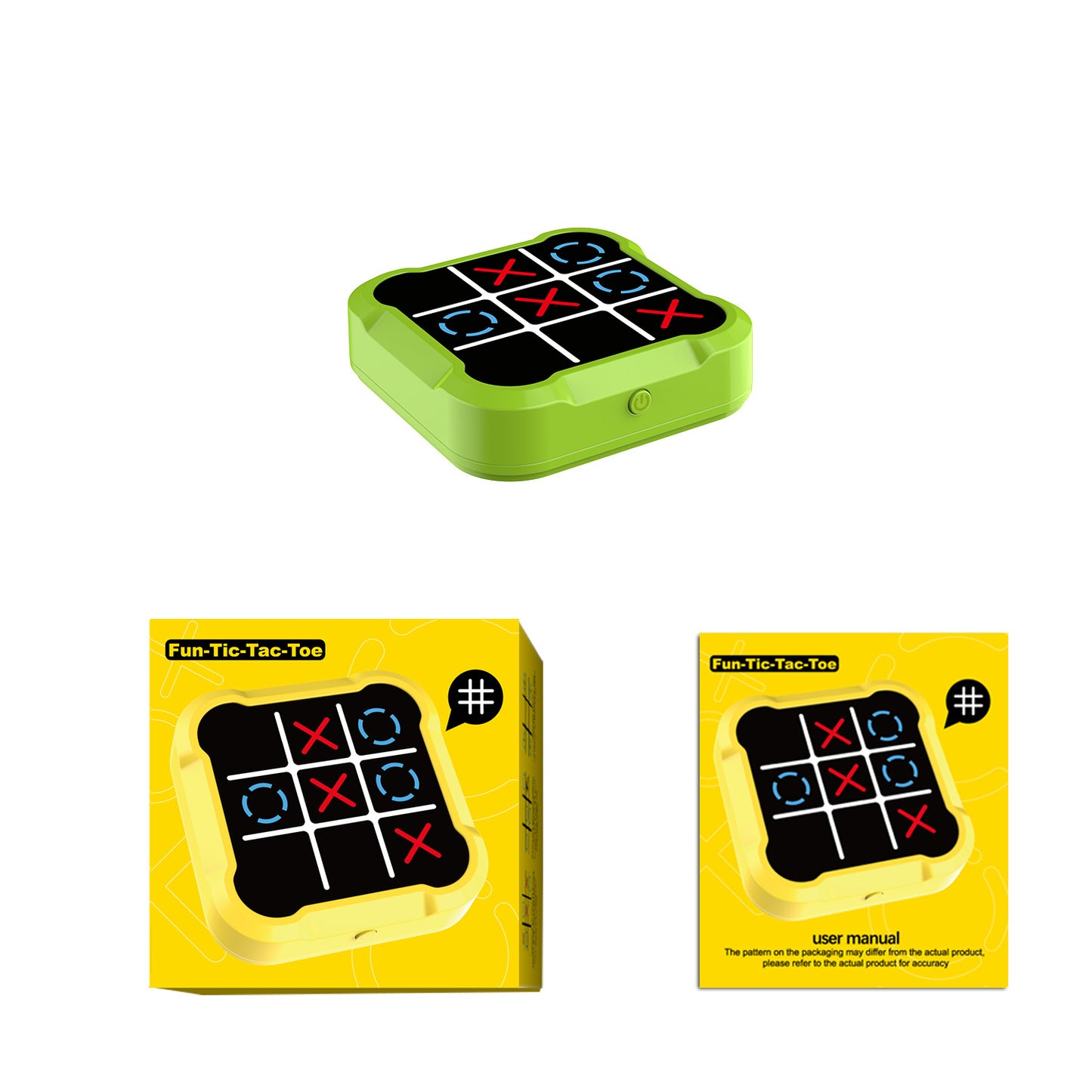 🔲 SmartTic™ Tic-Tac-Toe 2.0 – Klassikeren, Men Smart & Spændende