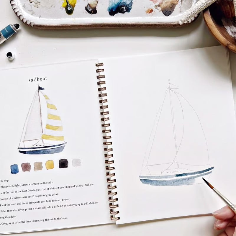 🪷 AquarelleArt™ – Farver, der flyder, skaber kunst uden grænser