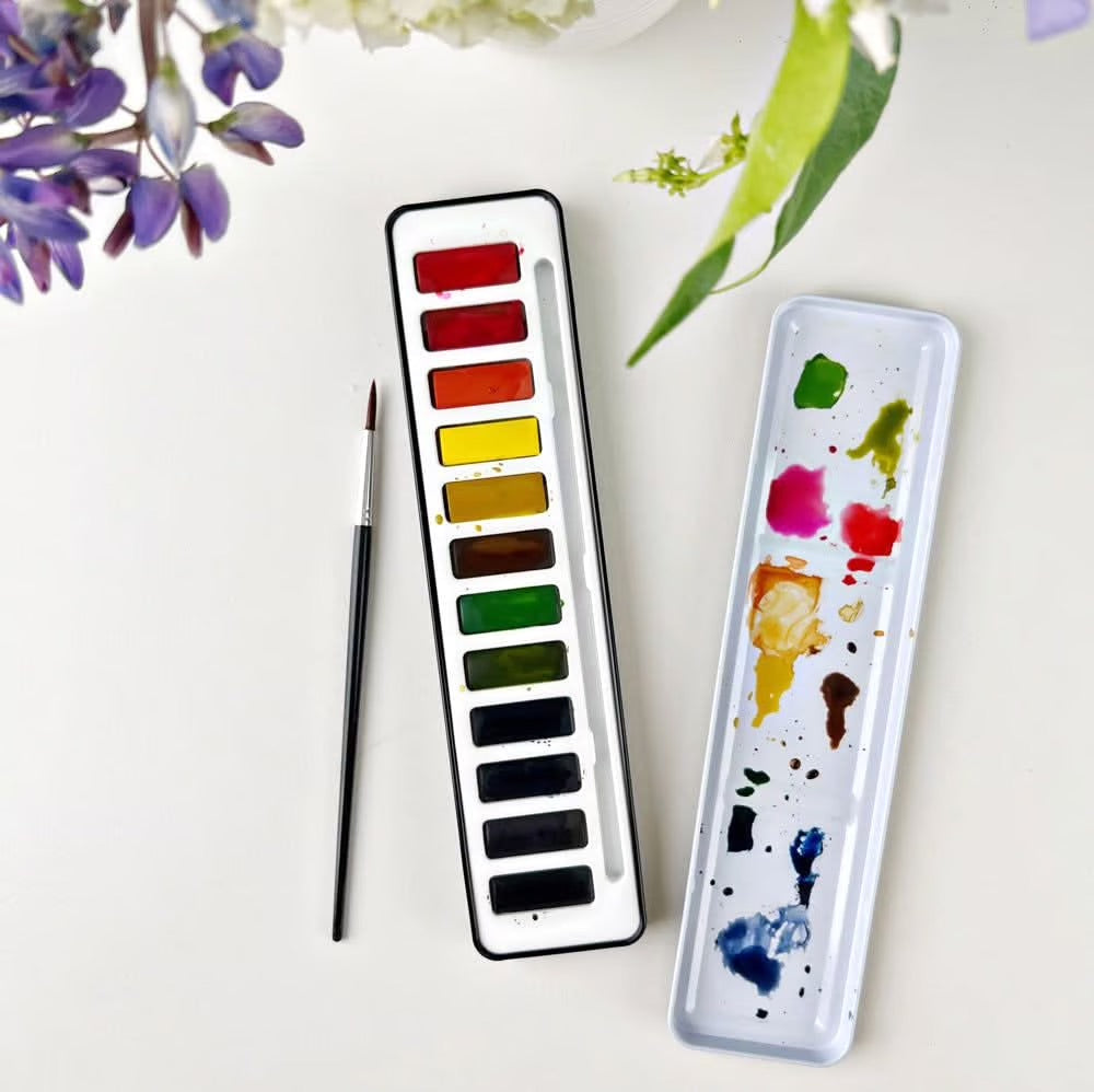 🪷 AquarelleArt™ – Farver, der flyder, skaber kunst uden grænser
