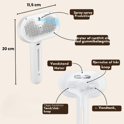 CozyBrush™ - Gør pelsplejen nem og effektiv.