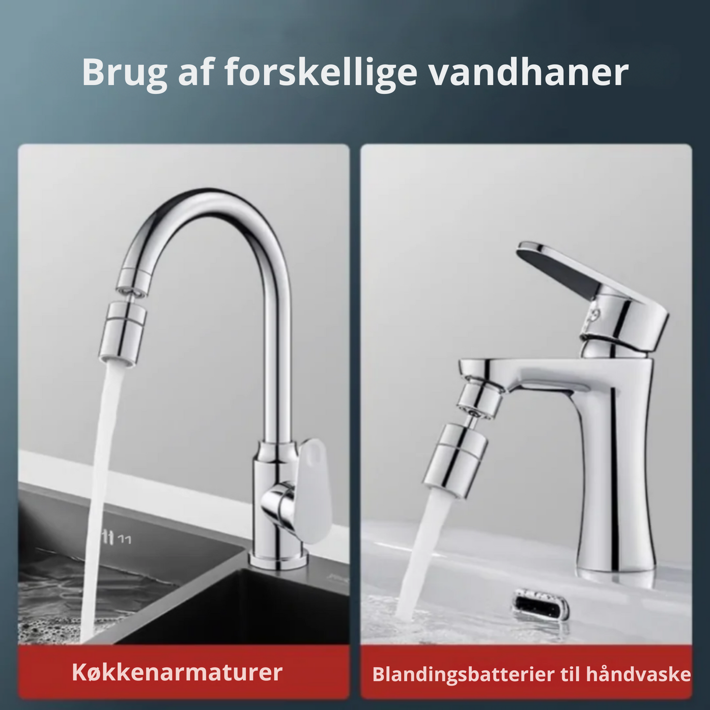 🔄 FlexiStream™ – Fleksibilitet og funktion i dit køkken og bad 1+1 Gratis