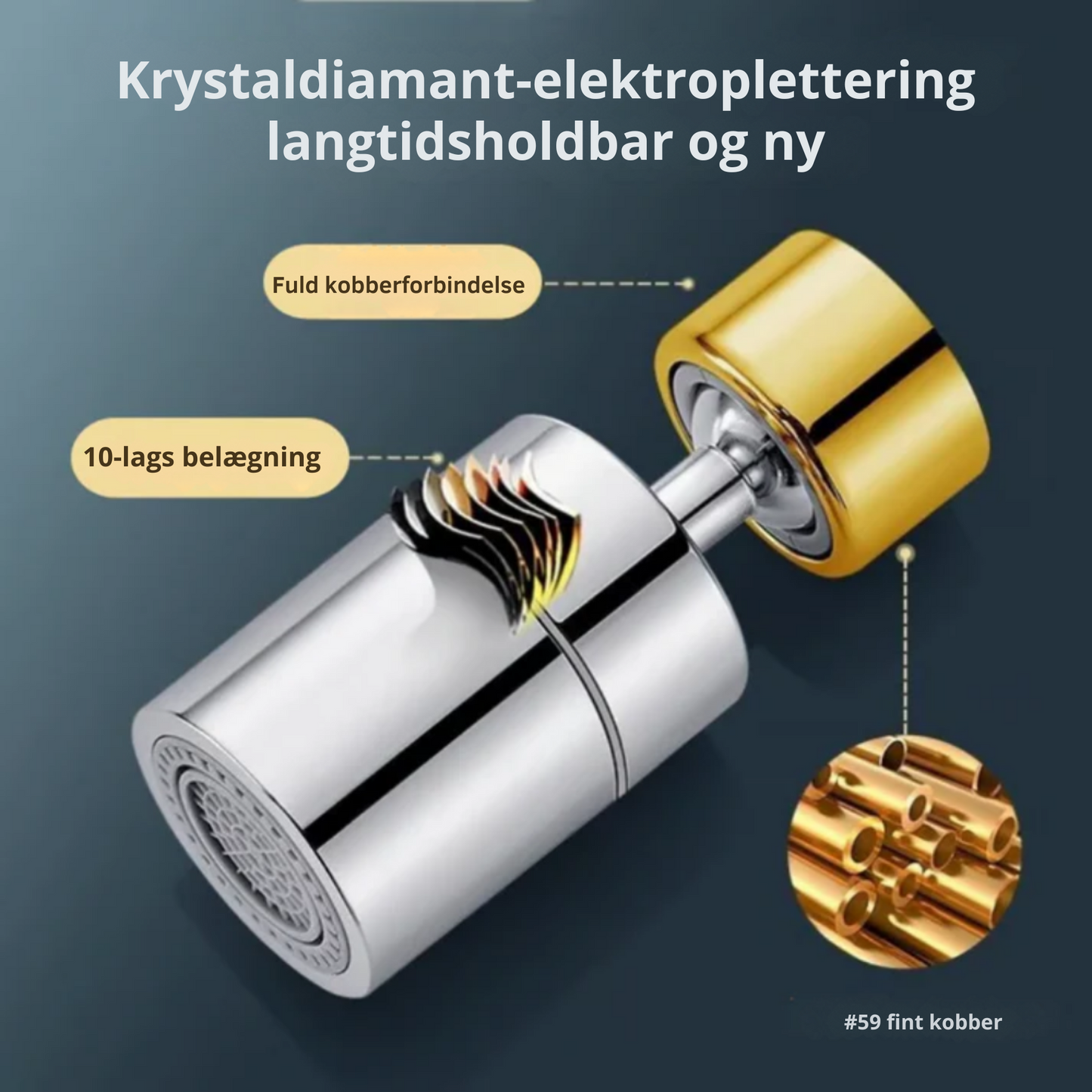🔄 FlexiStream™ – Fleksibilitet og funktion i dit køkken og bad 1+1 Gratis