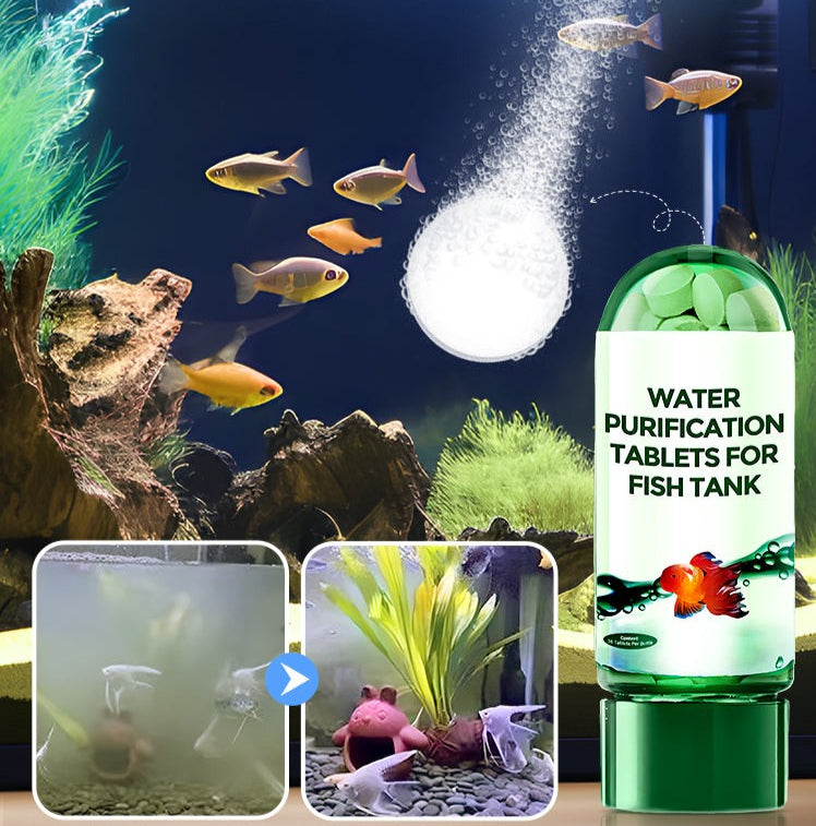 💧 AquaPurifier™ – Krystalklart akvarium på ingen tid
